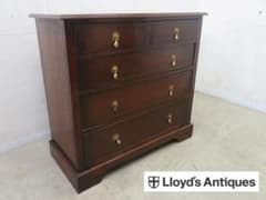 美品□ロイズ・アンティークス□英国アンティーク□オーク材□チェスト 