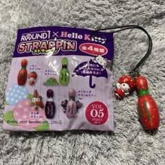 【希少・平成レトロ】ROUND1×Hello Kitty ストラッピンのサムネイル
