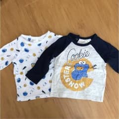まま様 専用 H&M クッキーモンスターロンTのサムネイル