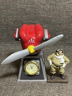 パンダさま専用　紅の豚　サボイア　S-21 置き時計　貯金箱 紅の豚 サボイア S-21 置き時計 - メルカリ