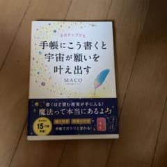 ネガティブでも手帳にこう書くと宇宙が願いを叶え出す MACOのサムネイル
