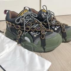 GUCCI フラッシュトレック グレー/グリーンのサムネイル