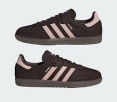 adidas SAMBA スニーカー ブラウンのサムネイル