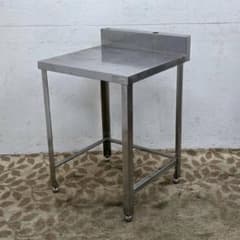 業務用 作業台 ステンレス バックガードあり 厨房 W600 D600 業務用