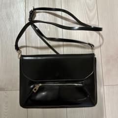 ZARA クラッチバッグ、黒のサムネイル