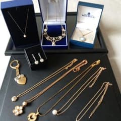 遺品整理 生前整理 パールネックレス ヴィンテージアクセサリー 刻印