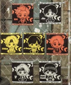 BTS tinytan ハンカチ7枚セットのサムネイル
