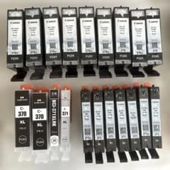 Canon BCI-370XL BCI-371XL 使用済カートリッジ 空20個 - メルカリ