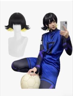 ブルーロック 蜂楽廻コスプレLサイズヴィッグ付きのサムネイル