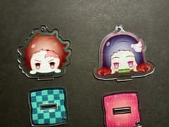 <完全美品>アクリルスタンド 炭治郎 禰豆子 2種セット ツムツム ちびキャラのサムネイル