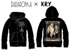 DADAROMA フード付きパーカー 黒のサムネイル