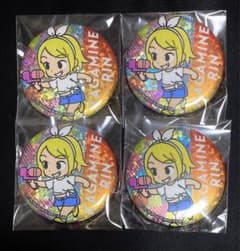 ボカロ 十国峠コラボ 鏡音リン 缶バッジセットのサムネイル