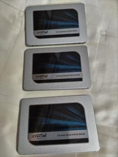 h*u様 Crucial MX500 500GB SSD 3個セット - メルカリ