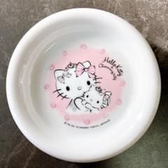 希少レア　ハローキティ　ミミィ　エンジェル　陶器　トレイ　テンシ　サンリオ サンリオ☆SANRIO☆ハローキティ＆チャーミーキティ☆お皿☆プレート