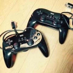 AK.STAG様専用☆wii クラシックコントローラー２個セット 戦国無双版のサムネイル