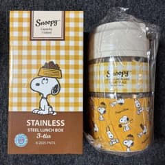 スヌーピー　ステンレス　ランチボックスのサムネイル