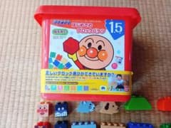 アンパンマン　はじめてのブロックバケツのサムネイル