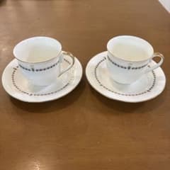 【美品】JA jun ashida ティーカップ＆ソーサー 2客セットのサムネイル