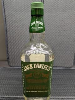 空き瓶 Jack Daniel's ジャックダニエル グリーンラベル 緑ラベル
