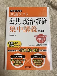 大学入学共通テスト公共政治・経済集中講義 五訂版のサムネイル