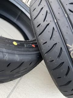 ◯ダンロップ スポーツタイヤ2本 DIREZZA-ZⅢ 未使用 グリップタイヤ