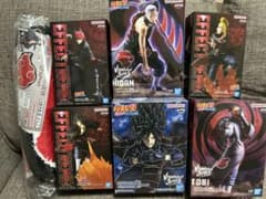 NARUTO 暁ラグマットイタチサソリデイダラ飛段トビマダラフィギュア6体セット