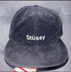 リ*ウ様 Stüssy コーデュロイ キャップ ブラックのサムネイル