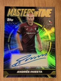 アンドレス・イニエスタ 2025 Topps Jリーグ サインカード /50 - メルカリ
