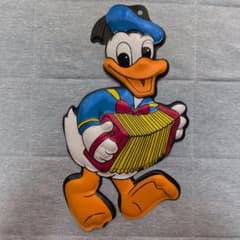 【当時物・希少】昭和レトロ ディズニー ドナルドダック 壁飾り ブリスターのサムネイル