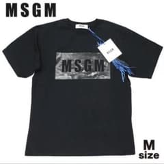 本日限定 早い物勝ち MSGM ボックスロゴ Tシャツのサムネイル