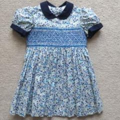 ファミリア　花柄ワンピース　90cmのサムネイル