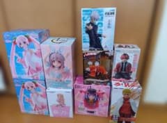 アニメキャラクター フィギュア 9体セット アニメキャラクターフィギュア9体セット - メルカリ