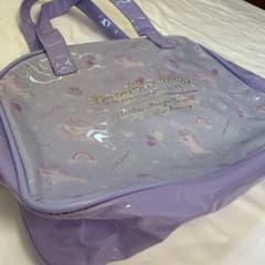 プールバッグ　女の子　薄紫　パープル　ユニコーンのサムネイル