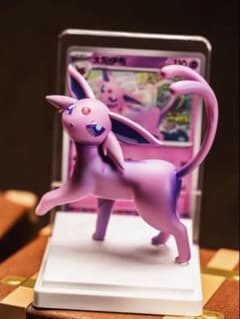 ポケモン エーフィ フィギュア カード付き 中国限定 絵本点睛 イーブイのサムネイル