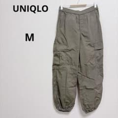 Uniqlo Easy Cargo Pants, Khaki, Cotton/Nylon, Casual, Plain