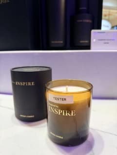 韓国　インスパイア　INSPIRE アロマキャンドル ガラス容器入りのサムネイル