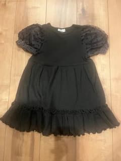 PAIRE MANON ブラックワンピース 90cmのサムネイル