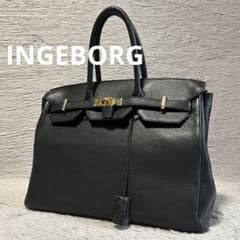 INGEBORG インゲボルグ レディースバッグ ハンドバッグ ゴールド金具