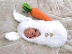ニューボーンフォト　うさぎのサムネイル