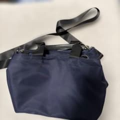 2way トートバッグ ショルダーバッグ ネイビーのサムネイル