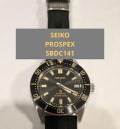 ​【美品】セイコー プロスペックス SBDC141 純正シリコンベルト 6R35 美品】セイコー プロスペックス SBDC141 純正シリコンベルト 6R35