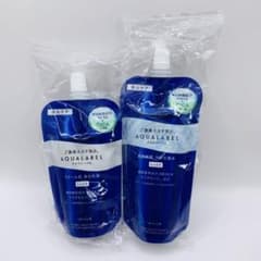 AQUALABEL しっとり美白化粧水 乳液 つめかえ用 2点セットのサムネイル