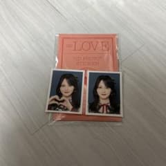 【美品】イコラブ　IDフォト 髙松瞳　笑顔　ハートのサムネイル