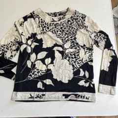 LEONARD 花柄 レオパード柄 長袖カットソーのサムネイル