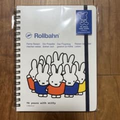 ミッフィー展 ロルバーン ポケット付メモ 誕生70周年記念 Rollbahn
