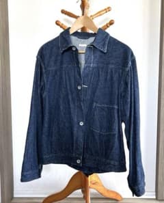 COMOLI コモリ デニムジャケット size1 NAVYのサムネイル