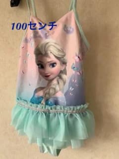 サイズ100ぐらい　【エルサパニエ付水着】のサムネイル