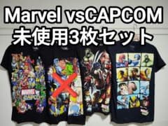 [Extremely Rare, Unused] MARVEL vs. CAPCOM Overseas T-Shirt Set of 3