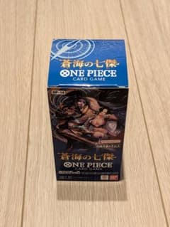 ワンピースカードゲーム　蒼海の七傑　テープカット　1boxのサムネイル