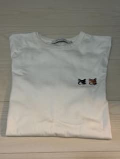 MAISON KITSUNE フォックスパッチ 半袖Tシャツ ホワイトのサムネイル